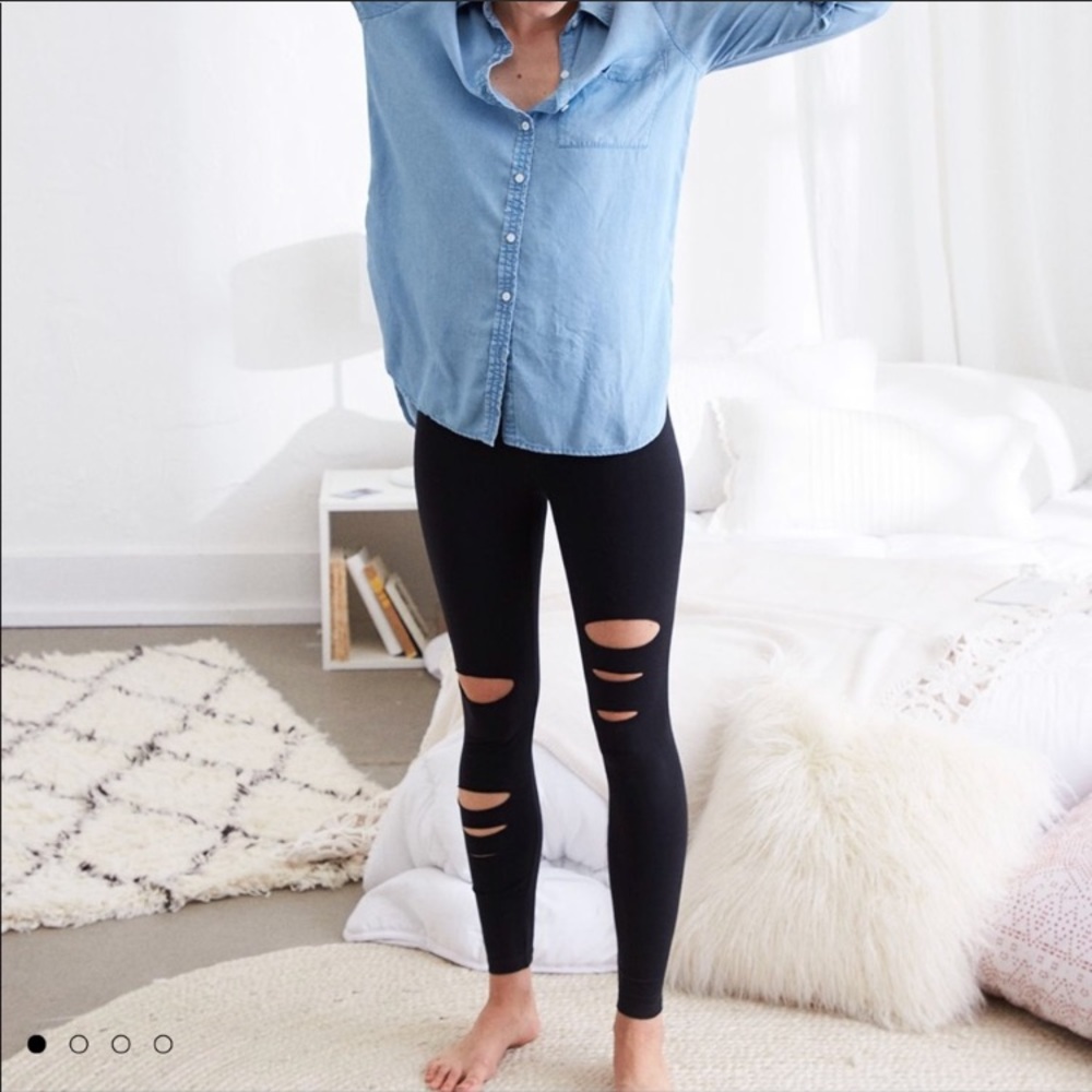 aerie Chill Distressed Legging